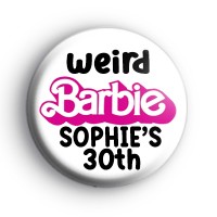 Custom Barbie Name Badge