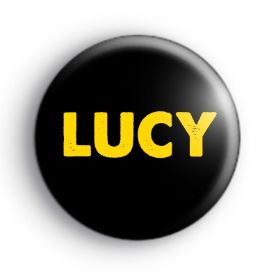 Black and Gold Personalised Name Badge