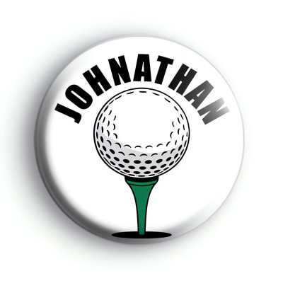 Custom Golf Name Badge