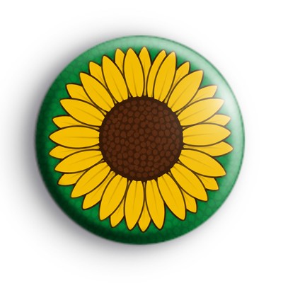 Custom Sunflower Badge