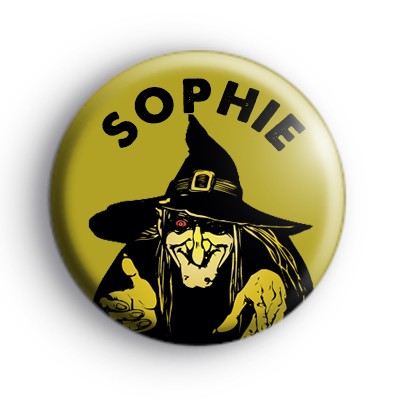 Custom Wicked Witch Badge 2
