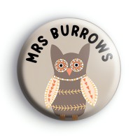 Custom Owl Name Badges