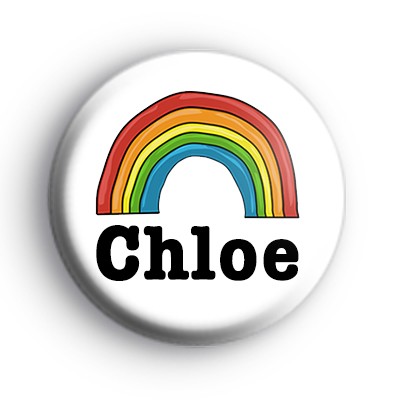 Rainbow Custom Name Badge