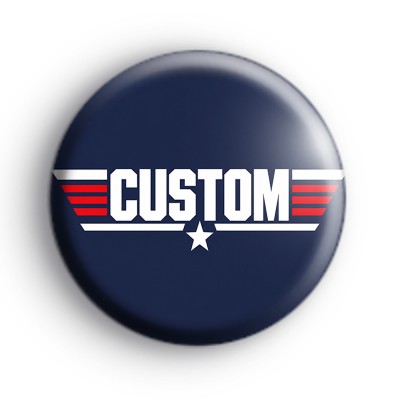 Top Gun Custom Name Badge