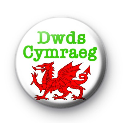 Dwds Cymraeg Welsh Dragon 2  Badge