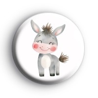 Donkey Button Badge Button Badges