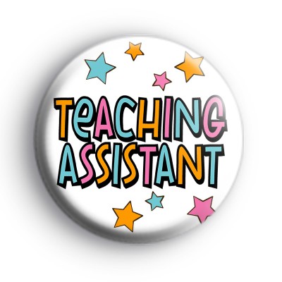 Colourful Teaching Assistant Badge