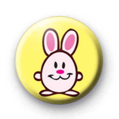 Super Cute Easter Bunny Badge