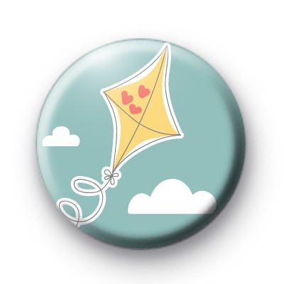 Cute Kite Button Badges