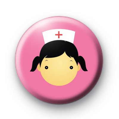 Cute Nurse Button Badges