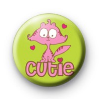 Cutie Cat Pink Badge