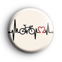 Cycling Is Life Badge Button Badges