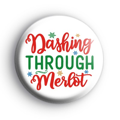 Dashing Through Merlot Badge