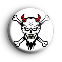 Devil Skull Badges Button Badges