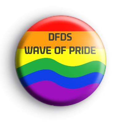 DFDS Wave Of Pride Badge