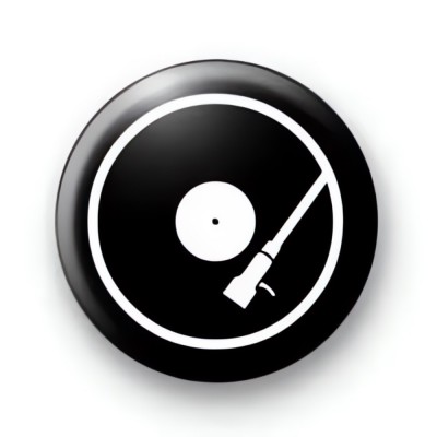DJ Music Decks Badge