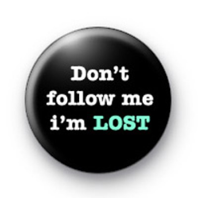 Don't follow me badges
