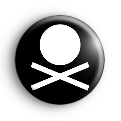 Black and White Dune Badge