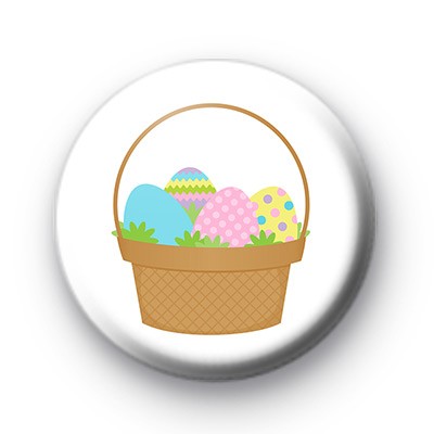 Easter Basket Chocolate Eggs badge