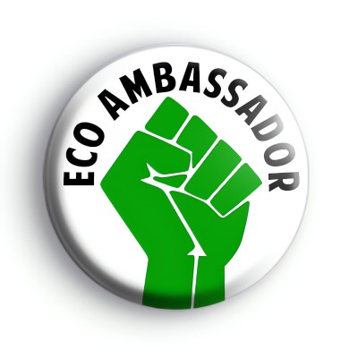 Eco Ambassador Green Fist Badge