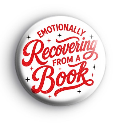 Emotionally Recovering From A Book Badge
