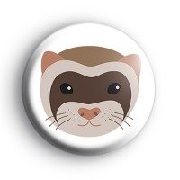 Ferret Face Badge