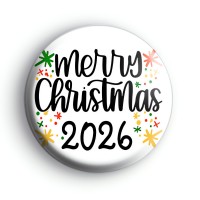 Festive Merry Christmas 2026 Badge