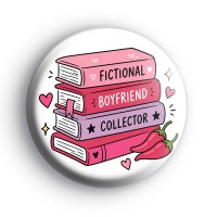 Fictional Boyfriend Collector Badge Button Badges