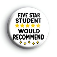Five Star Student Badge