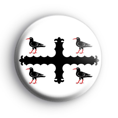 Flintshire Welsh County Flag Badge