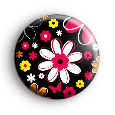 Flower Power Badge
