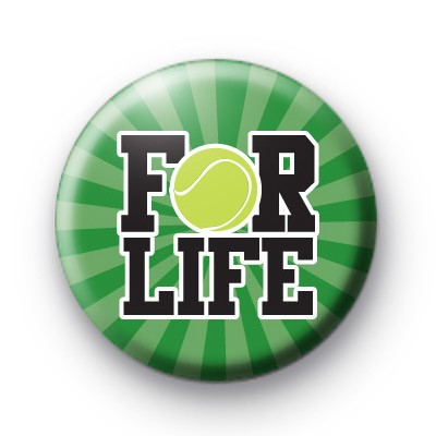 For Life Tennis Badge