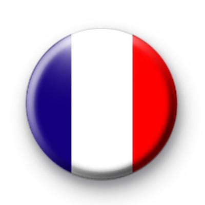 French France Flag Badge