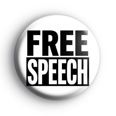 Free Speech Badge