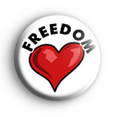 Freedom Heart Badge