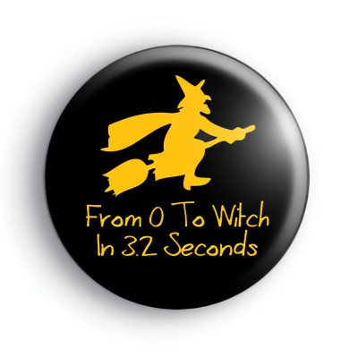 From 0 to Witch in 3.2 Seconds Badge