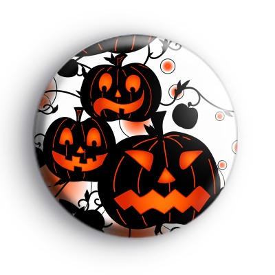 Spooky Halloween Pumpkins Badge