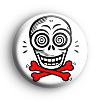 Skull and Red Crossbones Badges