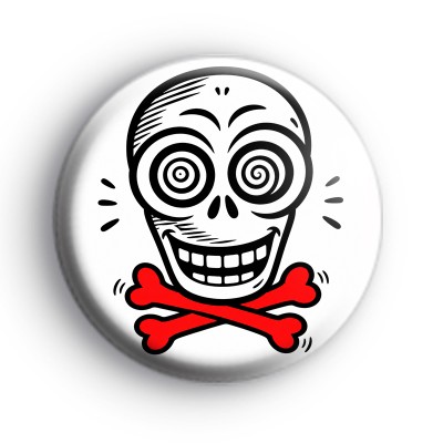 Skull and Red Crossbones Badges