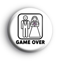 Game Over Wedding Badges