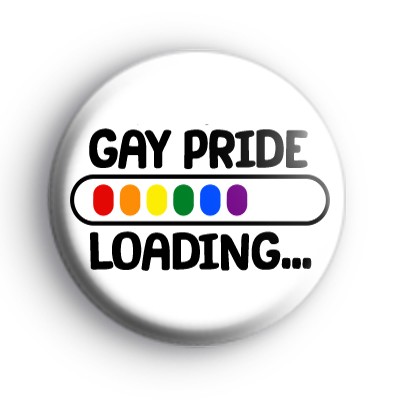 Gay Pride Loading Badge