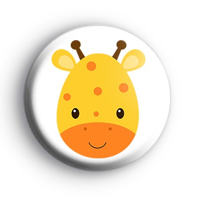 Giraffe Face Badge