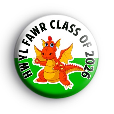 Cute Welsh Goodbye Class of 2026 Badge