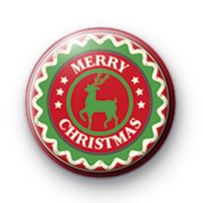 Green Reindeer Merry Christmas