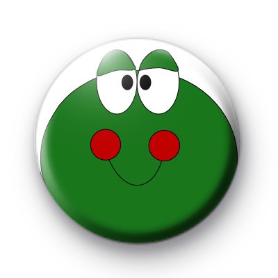 Green Froggy Frog Badge