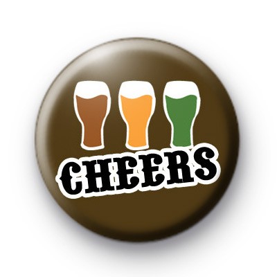 Pints of Beer Cheers Badge
