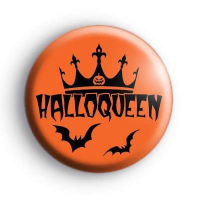 Halloqueen Halloween Badge