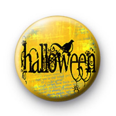 Gothic Halloween Badge