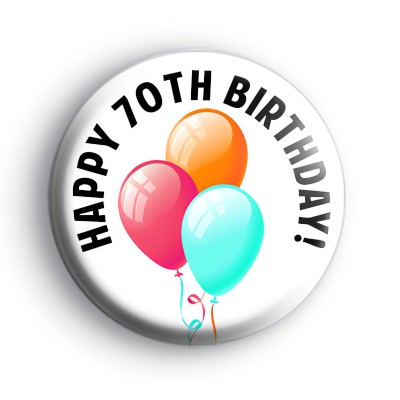 Birthday Balloon Custom Birthday Age Badge