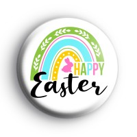 Happy Easter Bunny Badge